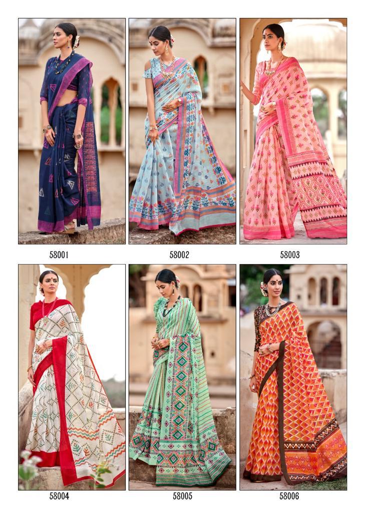 Lt Nivrata Silk Regular Casual Wear Printed Cotton Silk Sarees Collection
